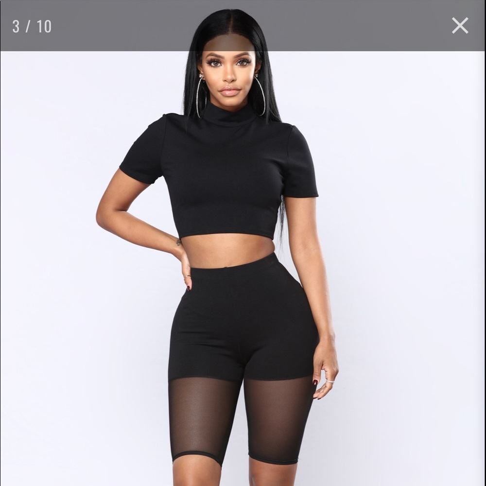 Brand New Fashion Nova Maisie Short Set